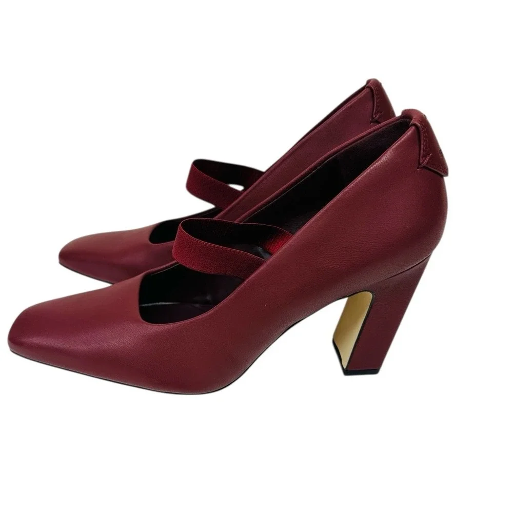 Franco Sarto Womens Flexa Bria Square Toe Pump Block Heel Size 9M NWB - Picture 2 of 9